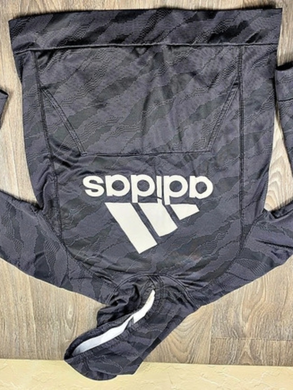 adidas Kids Big Logo Graphic Hoodie Black L 14/16